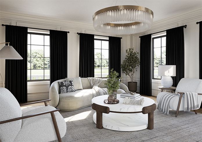 Ascot, Night Sky - Made to Measure Curtains - Image 7